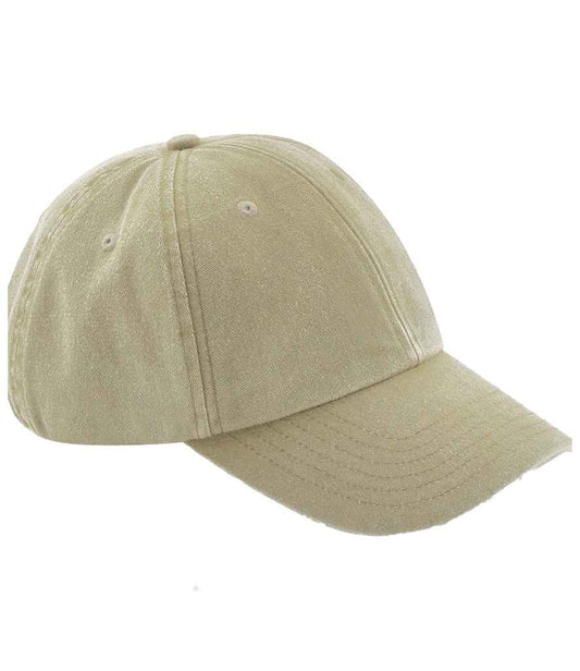 Beechfield Low Profile Vintage Cap | Vintage Stone