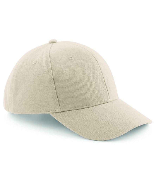 Beechfield Pro-Style Heavy Brushed Cotton Cap | Stone