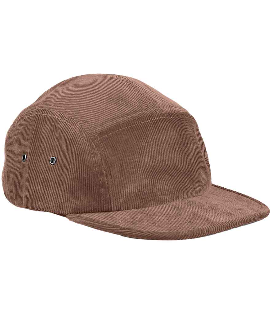 Beechfield EarthAware® Organic Cord Camper Cap | Redwood