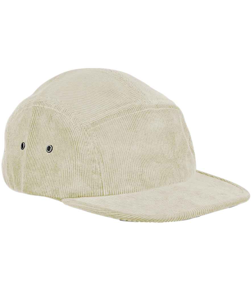 Beechfield EarthAware® Organic Cord Camper Cap | Stone