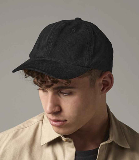 Beechfield Heritage Cord Cap | Black