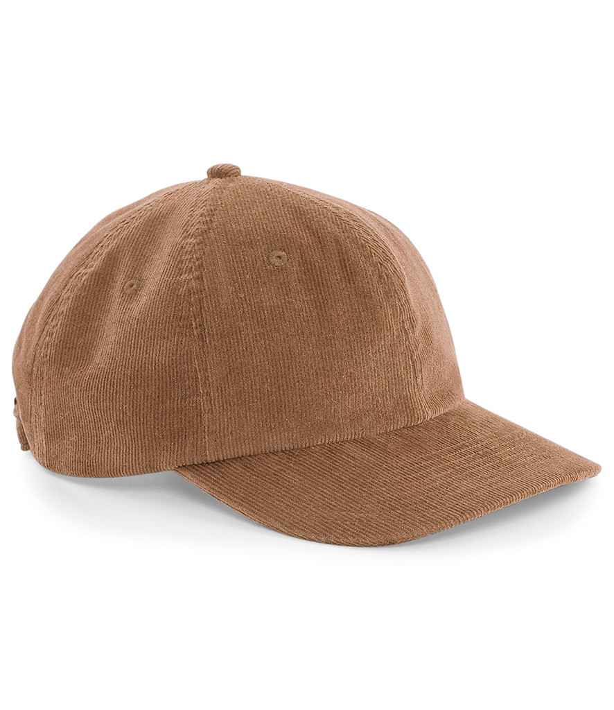 Beechfield Heritage Cord Cap | Camel
