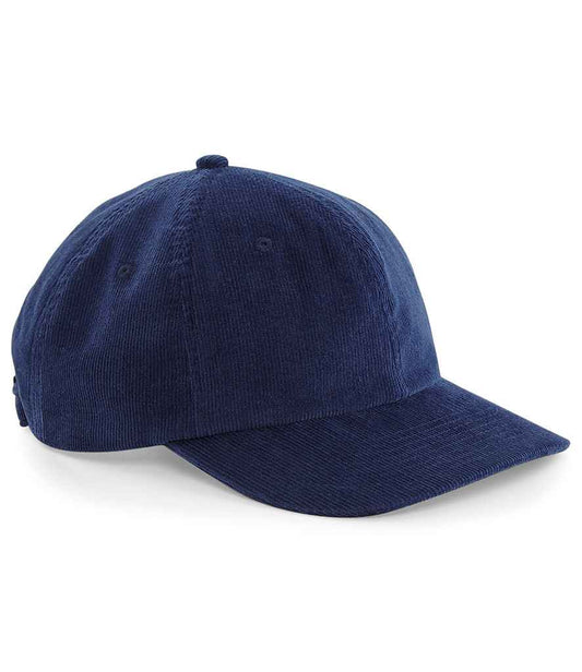 Beechfield Heritage Cord Cap | Oxford Navy