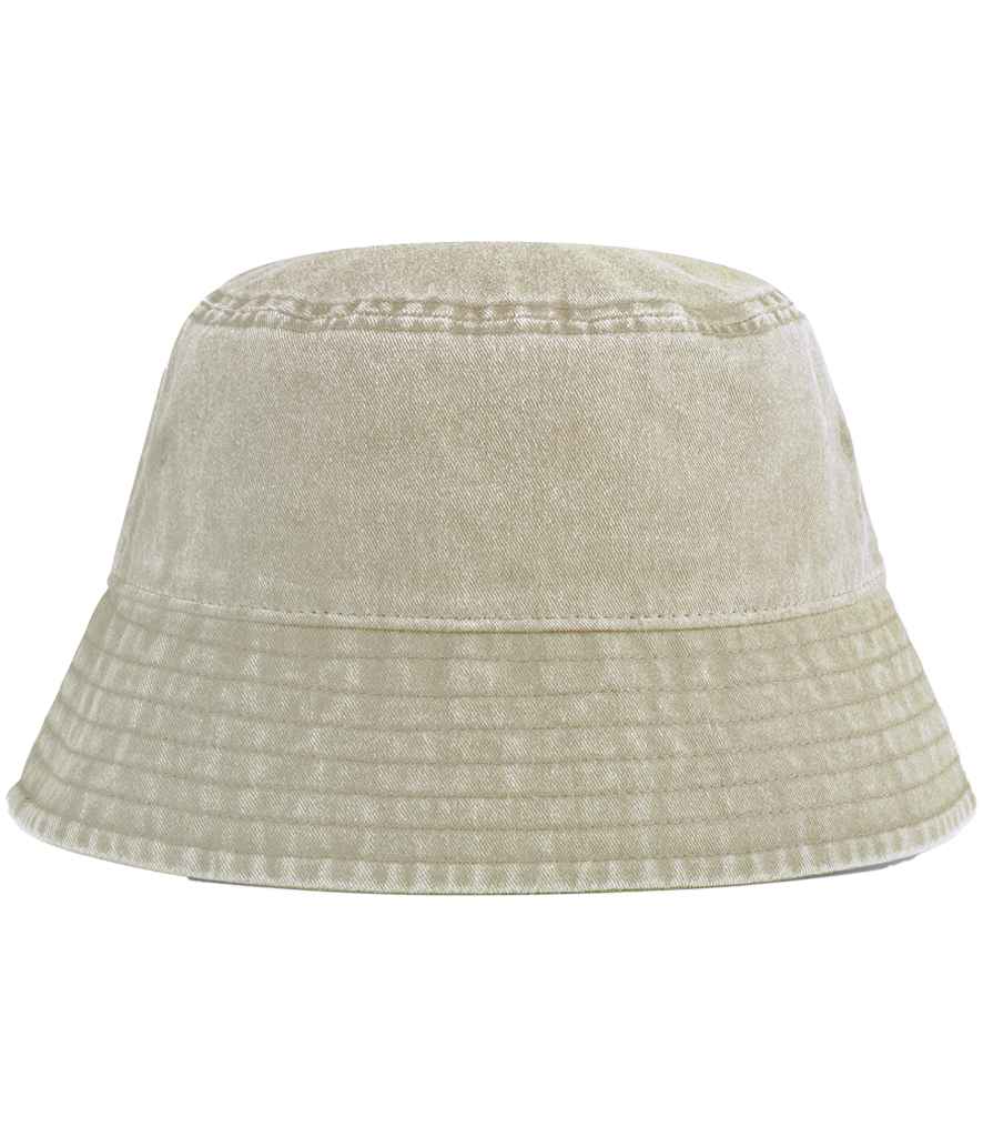 Beechfield Vintage Bucket Hat | Vintage Stone