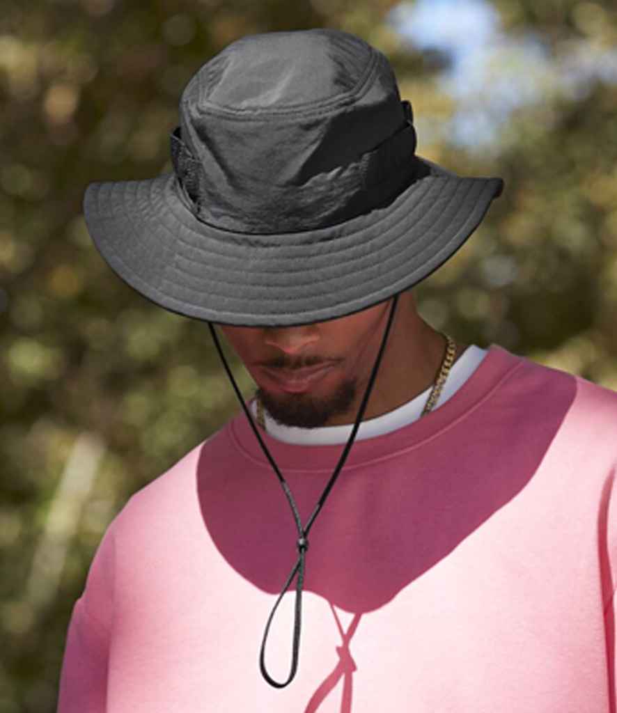 Beechfield Outdoor Adventure Sun Hat | Black