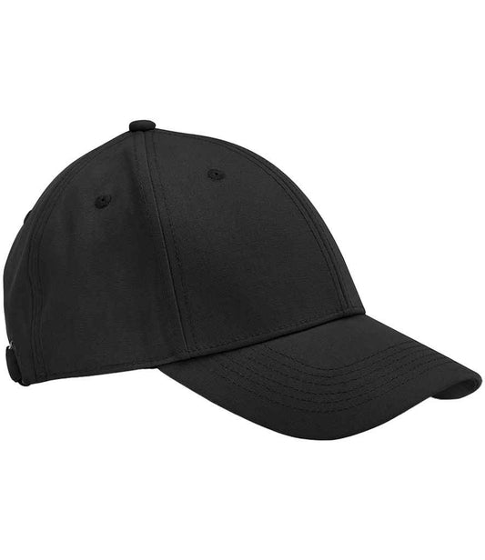 Beechfield EarthAware® Organic Cotton Canvas 6 Panel Cap | Black