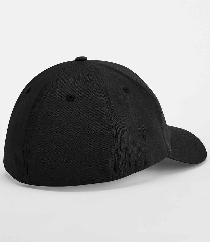 Beechfield EarthAware® Organic Cotton Stretch-Fit Cap | Black