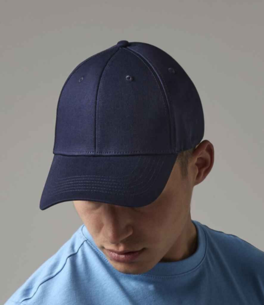 Beechfield EarthAware® Organic Cotton Stretch-Fit Cap | Oxford Navy
