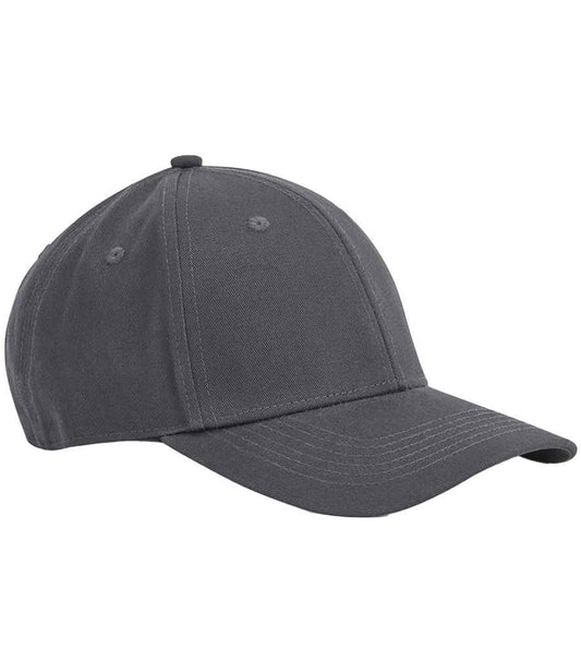 Beechfield EarthAware® Classic Organic Cotton 6 Panel Cap | Graphite Grey