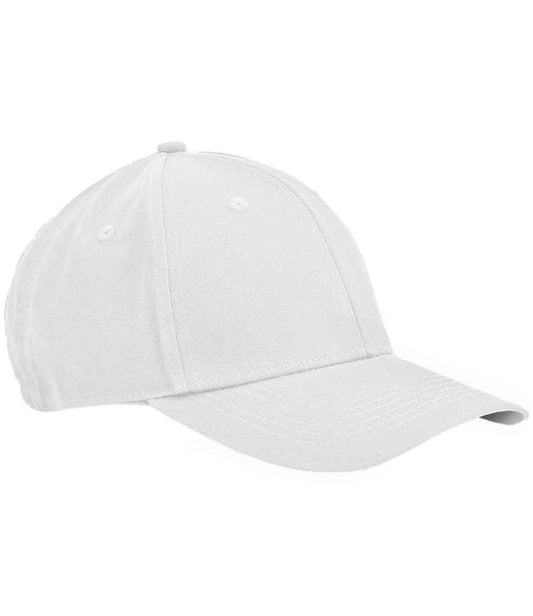 Beechfield EarthAware® Classic Organic Cotton 6 Panel Cap | White