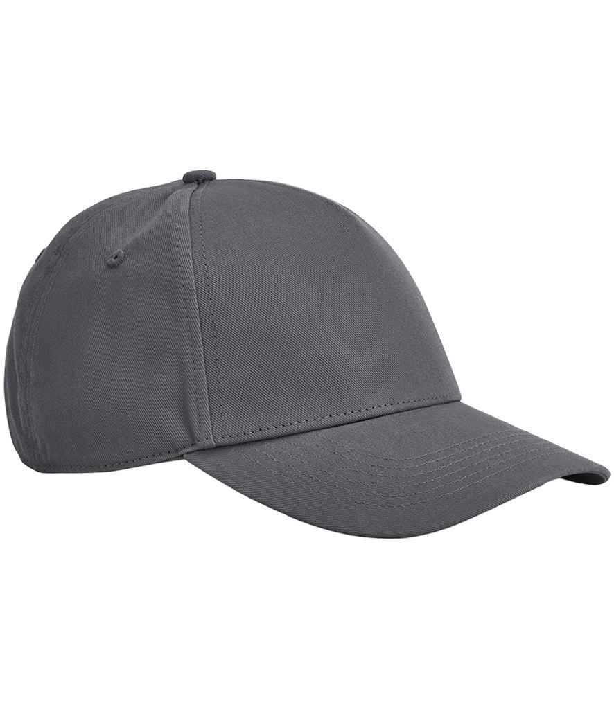 Beechfield EarthAware® Classic Organic Cotton 5 Panel Cap | Graphite Grey
