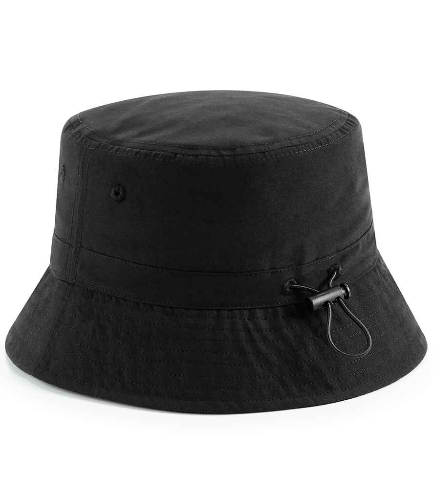 Beechfield Recycled Polyester Bucket Hat | Black