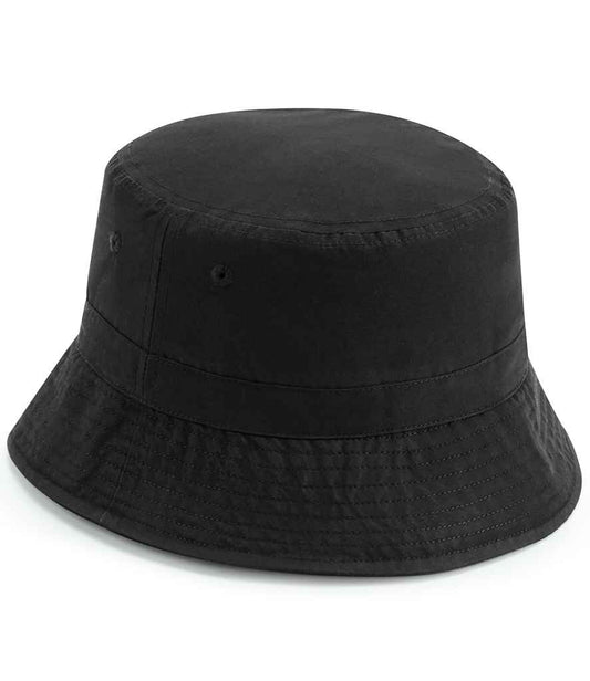 Beechfield Recycled Polyester Bucket Hat | Black