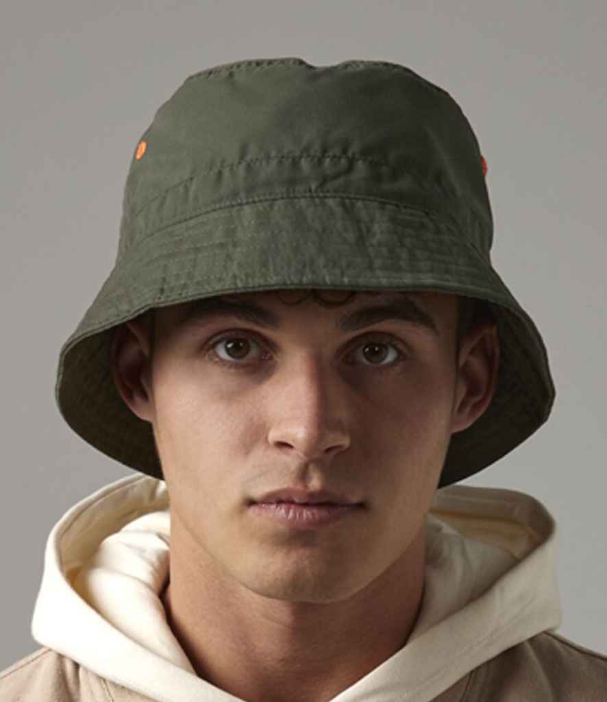 Beechfield Recycled Polyester Bucket Hat | Olive Green