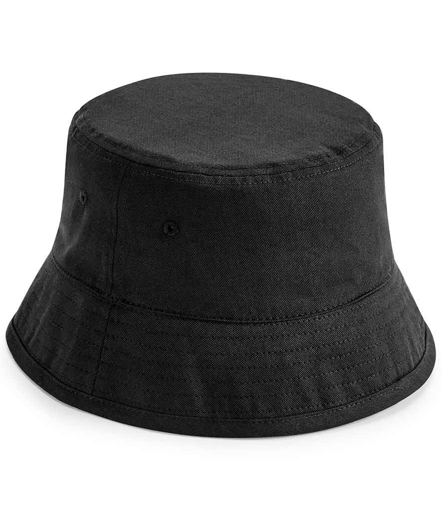 Beechfield Organic Cotton Bucket Hat | Black
