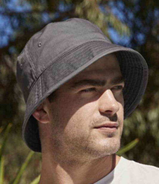 Beechfield Organic Cotton Bucket Hat | Graphite Grey