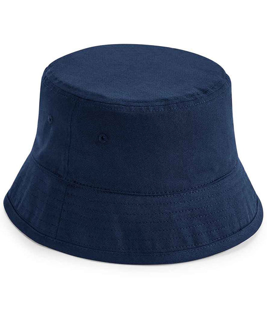 Beechfield Organic Cotton Bucket Hat | Navy