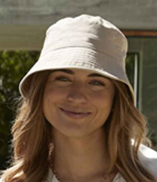 Beechfield Organic Cotton Bucket Hat | Sand