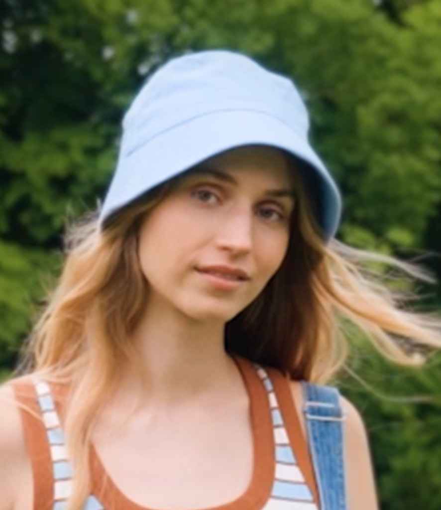Beechfield Organic Cotton Bucket Hat | Sky Blue