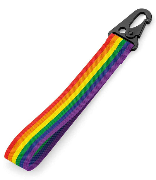 BagBase Brandable Key Clip | Rainbow