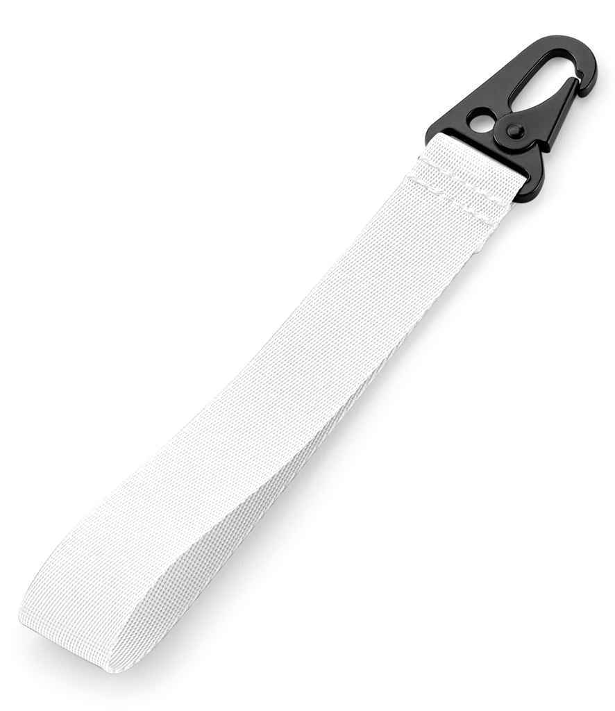BagBase Brandable Key Clip | White