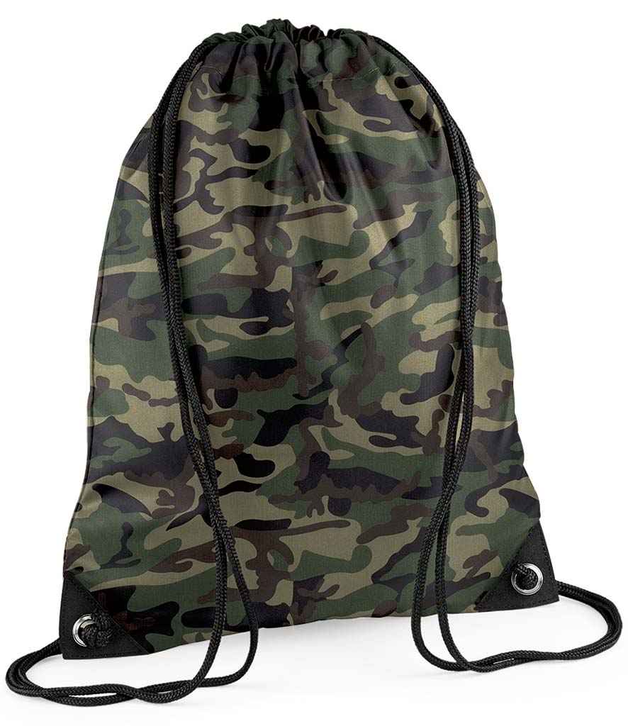 BagBase Premium Gymsac | Jungle Camo