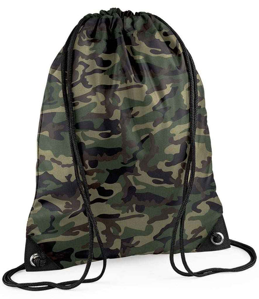 BagBase Premium Gymsac | Jungle Camo