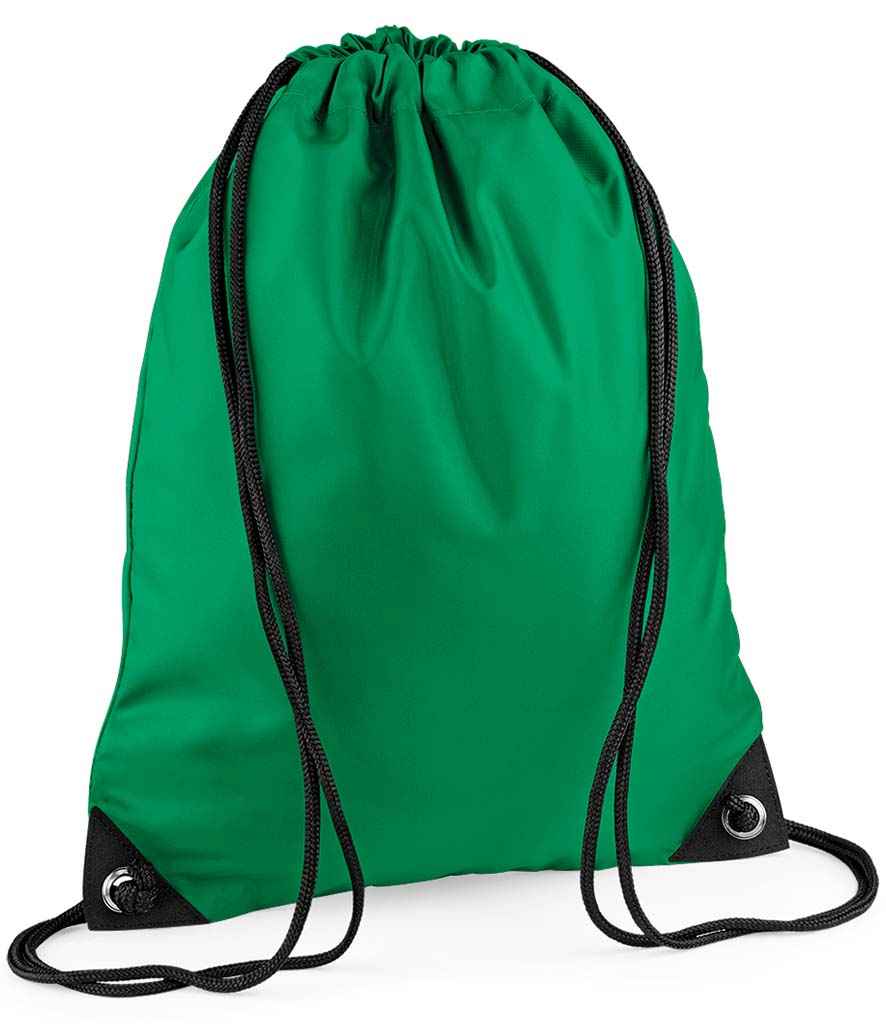 BagBase Premium Gymsac | Kelly Green