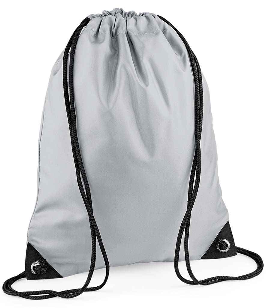 BagBase Premium Gymsac | Light Grey