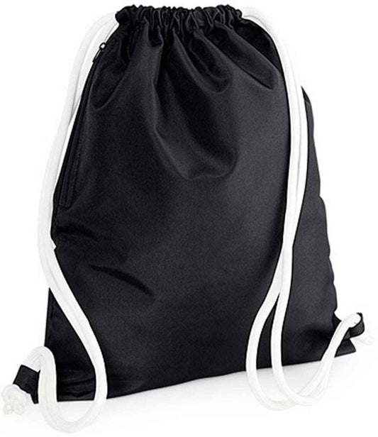 BagBase Icon Gymsac | Black/White
