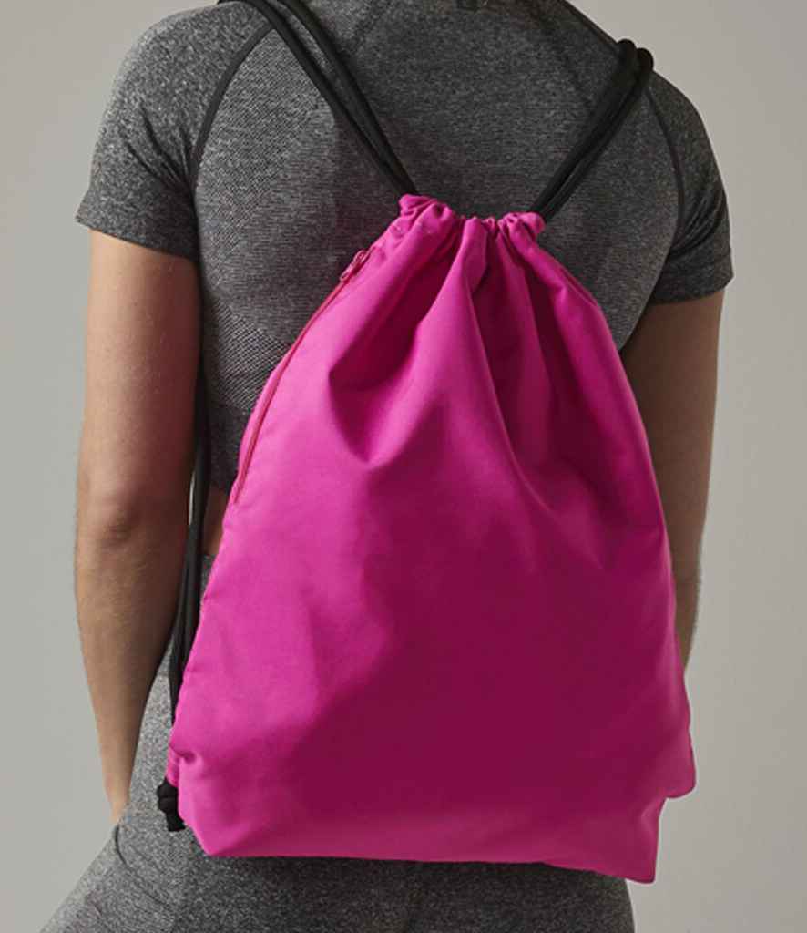 BagBase Icon Gymsac | Fuchsia/Black