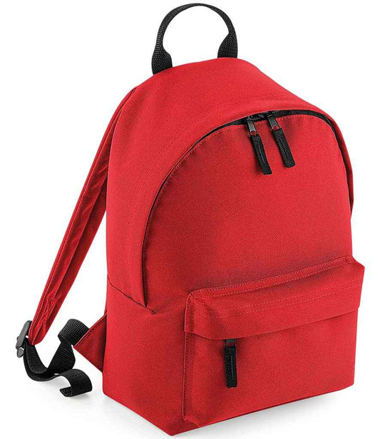 BagBase Mini Fashion Backpack | Bright Red