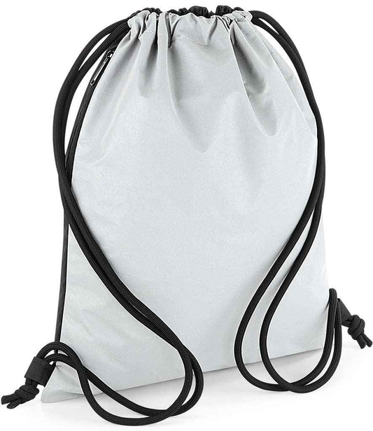 BagBase Reflective Gymsac | Silver Reflective