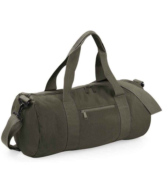 BagBase Original Barrel Bag | Military Green/Military Green