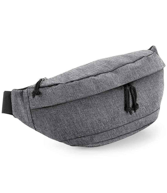 BagBase Oversized Cross Body Bag | Grey Marl