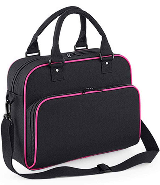 BagBase Junior Dance Bag | Black/Fuchsia