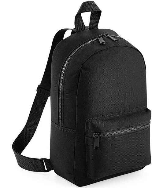 BagBase Mini Essential Fashion Backpack | Black