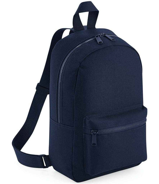 BagBase Mini Essential Fashion Backpack | French Navy