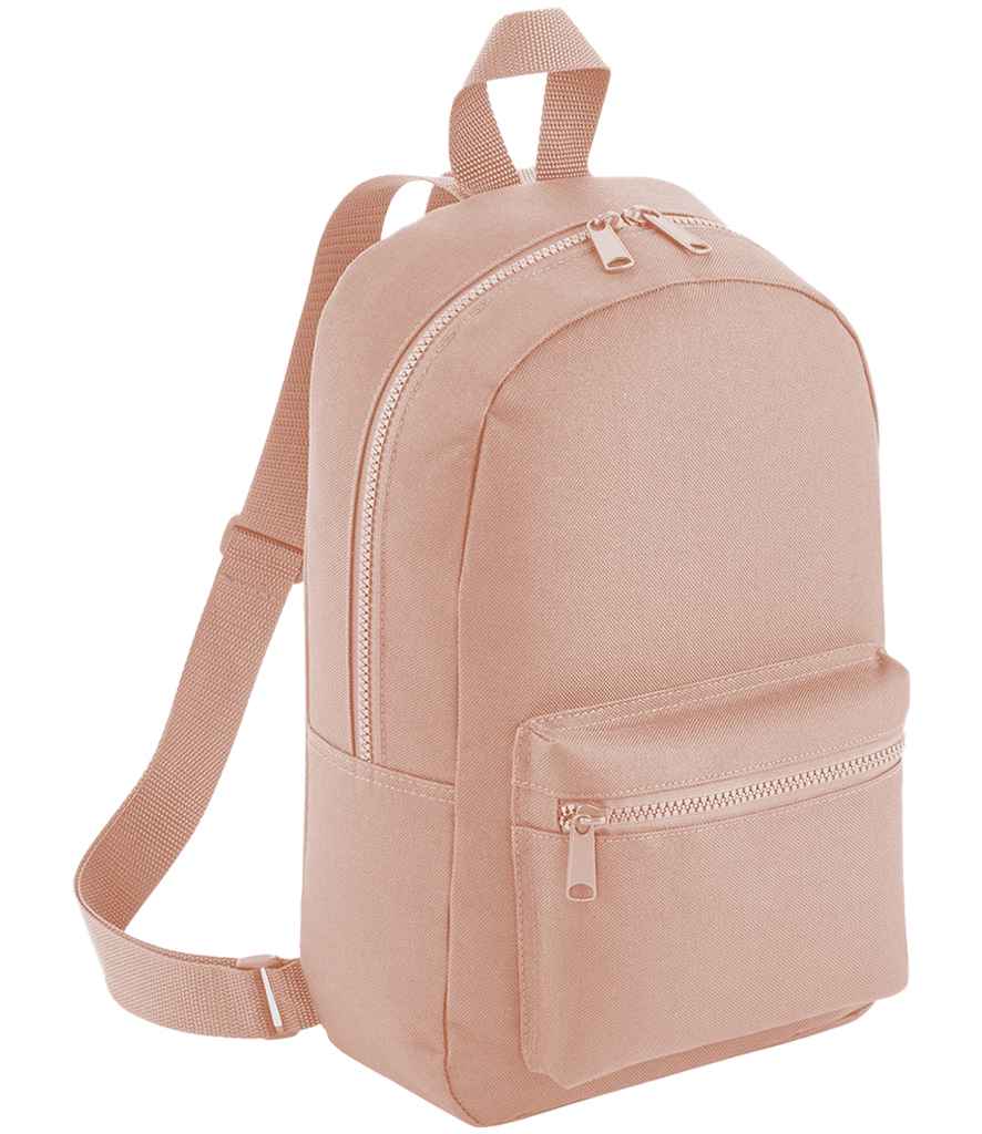 BagBase Mini Essential Fashion Backpack | Peach