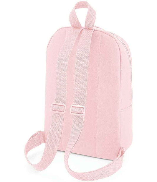BagBase Mini Essential Fashion Backpack | Powder Pink