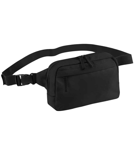 BagBase Premium Recycled Cross Body Bag | Black