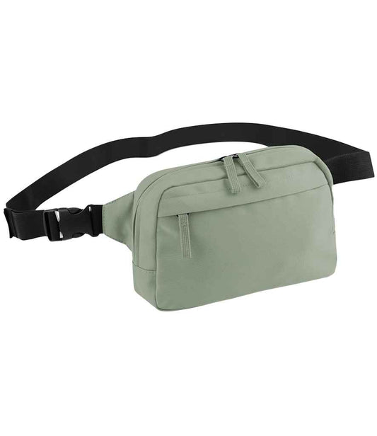 BagBase Premium Recycled Cross Body Bag | Dusty Green