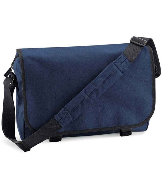BagBase Messenger Bag | French Navy