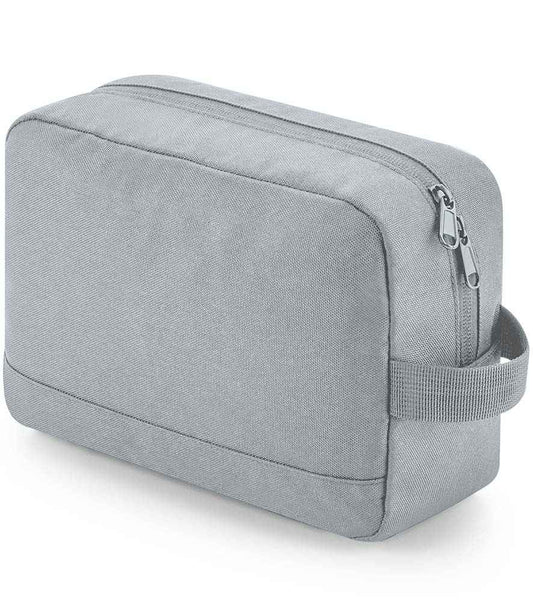 BagBase Recycled Essentials Wash Bag | Pure Grey