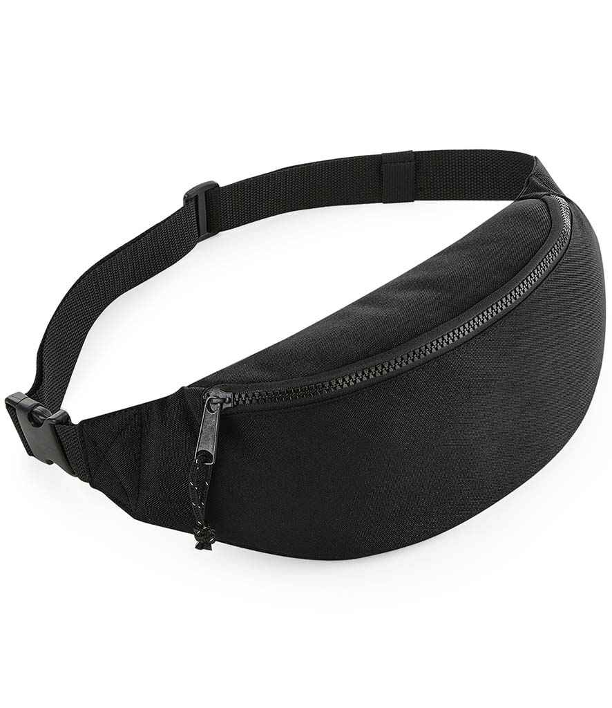 BagBase Recycled Belt Bag | Black