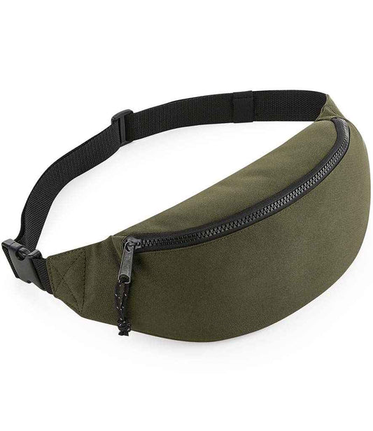 BagBase Recycled Belt Bag | Military Green