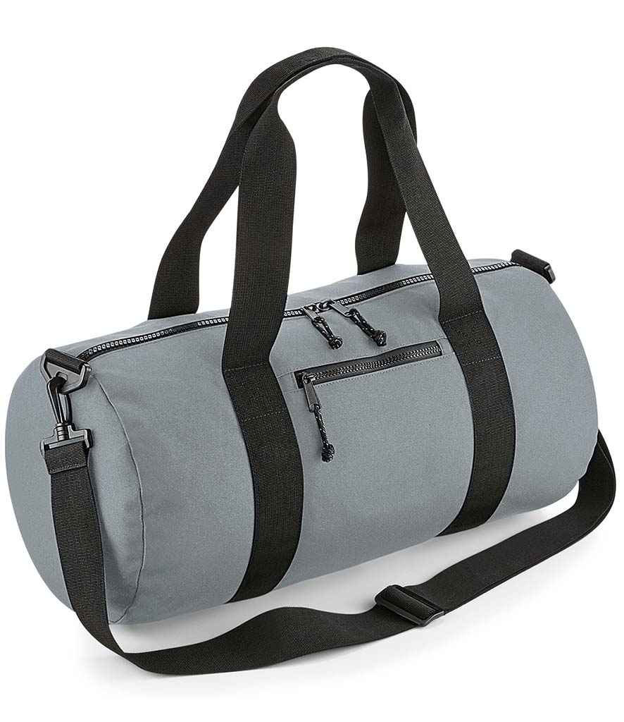 BagBase Recycled Barrel Bag | Pure Grey