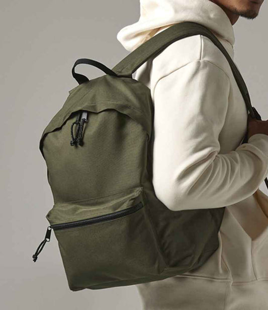 BagBase Recycled Backpack | Military Green