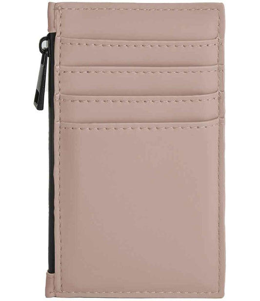 BagBase Matte PU Card Holder | Nude Pink