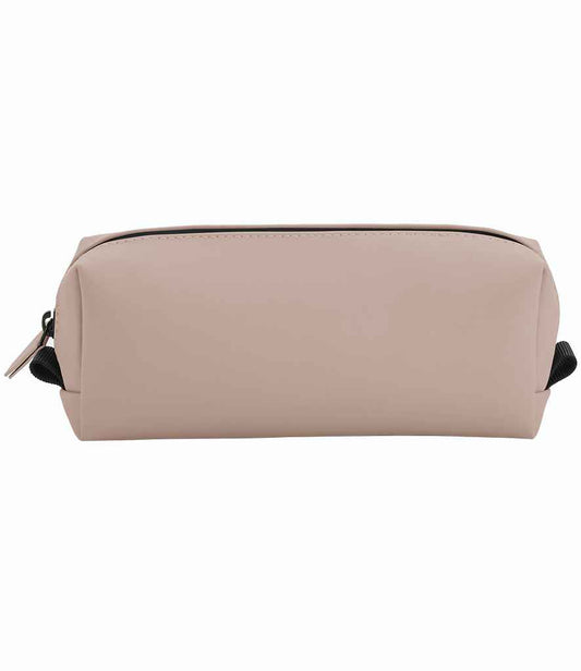 BagBase Matte PU Mini Accessory Case | Nude Pink